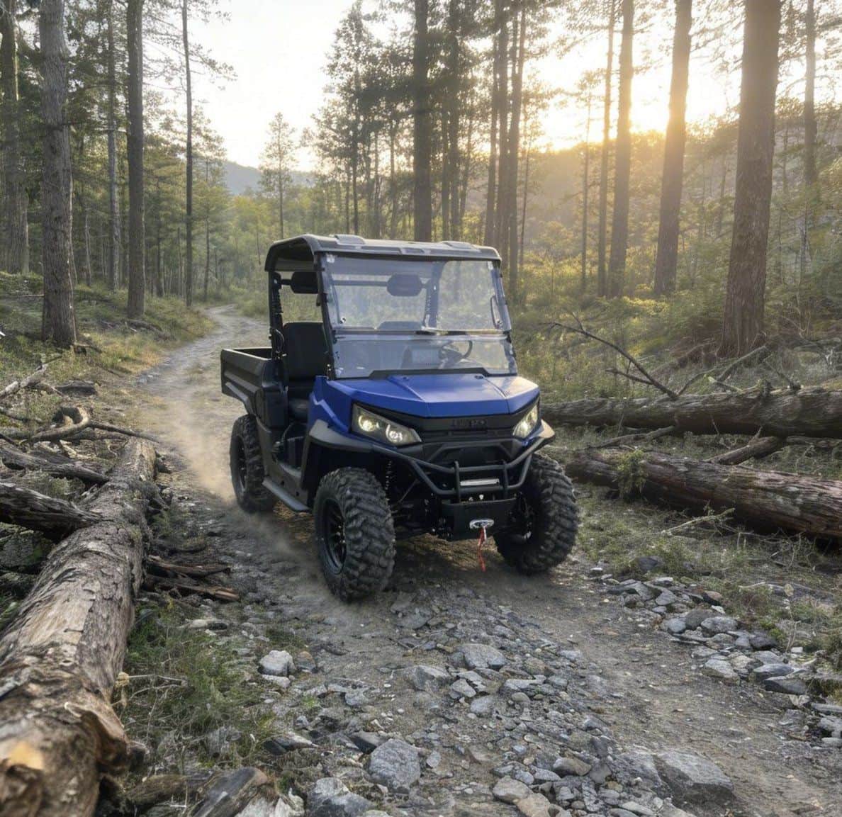 4WD Electric Ranch UTV Farm 73.6V 150Ah کنترلر 20KW Peak