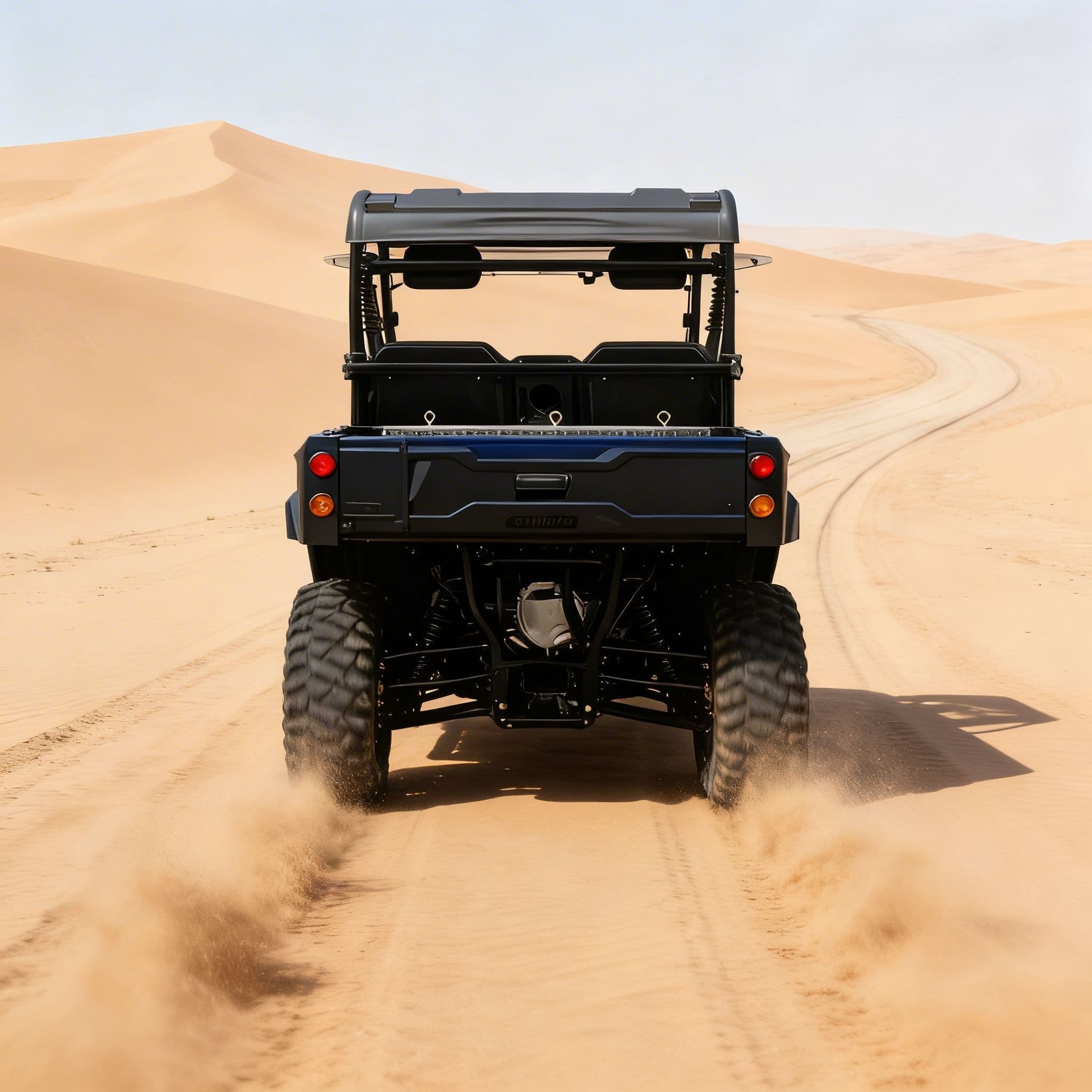 بکسل 73.6 ولتی 150 آمپر ساعتی 4WD UTV برقی PKE بدون کلید 1000 کیلوگرمی