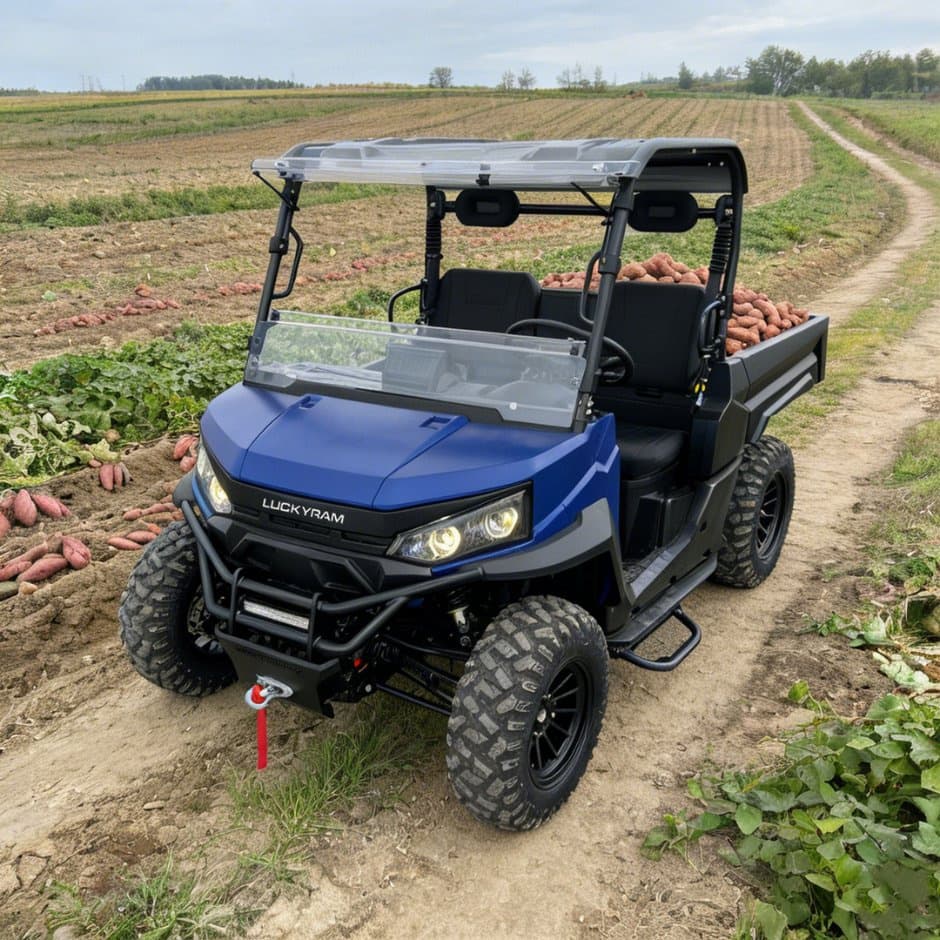 73.6 ولت 4WD UTV 10kw موتور AC فرمان EPS باتری 150 ساعت